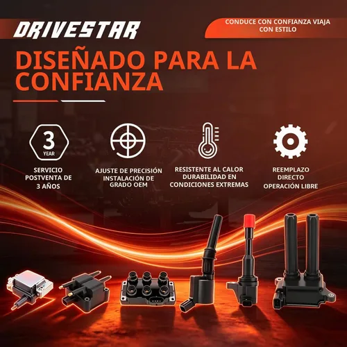 Vista 9 de [Usado] Bobina de encendido UF504 compatible con Dodge Ram 1500/2500/3500 Challenger Charger Magnum Durango 2006-2018 Jeep Grand Cherokee Commander