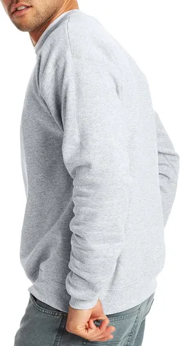 Vista 3 de Hanes EcoSmart Fleece, Cotton-Blend Pullover, Crewneck Sweatshirt for Men