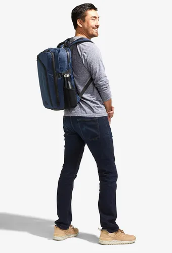Vista 7 de eBags CityLink Mochila para portátil Azul marinoflor y brillo 136199-1596