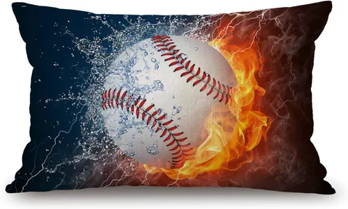 Vista 37 de Fundas de almohada de 12 x 20 pulgadas, decoración rústica de granja, sé feliz, fundas de almohada de algodón y lino, citas inspiracionales con Jcp20