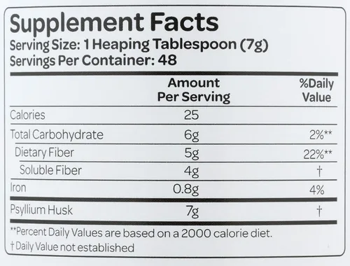 Vista 3 de Colon Cleanse Psyllium 12 OZ