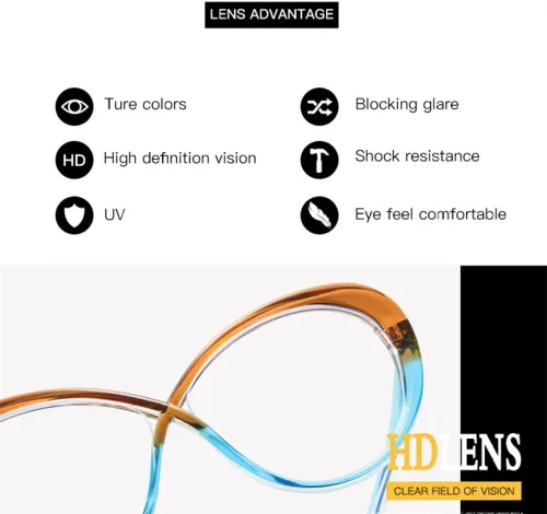 Vista 4 de 2027 gafas de costura de contraste de color personalizadas malla roja con el mismo marco de gafas, Naranja