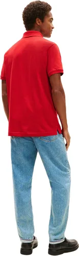Vista 104 de Tommy Hilfiger Polo de piqué de algodón de manga corta para hombre en ajuste regular