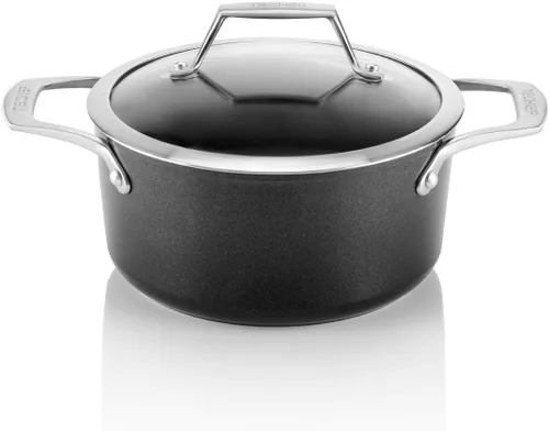 Vista 11 de TECHEF - Colección Onyx - Cacerola de 2 cuartos con tapa de cristal, recubierta con nuevo revestimiento antiadherente de teflón platino (sin PFOA)