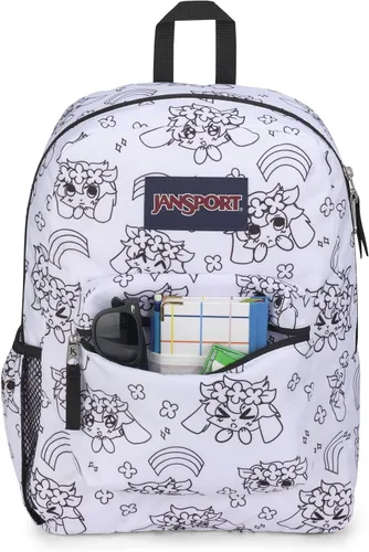 Vista 7 de JanSport Mochila Cross Town, bolsillo frontal utilitario, Tamaño único