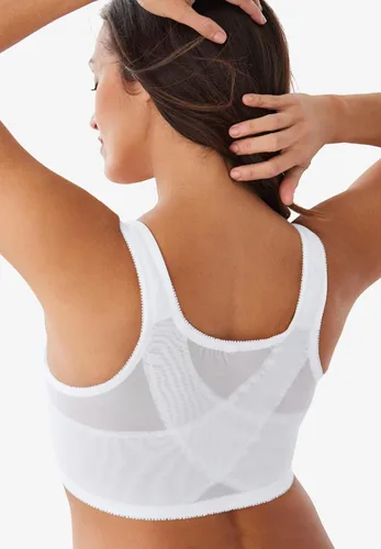 Vista 3 de Comfort Choice Sujetador de postura sin aros bordado con cierre frontal para mujer