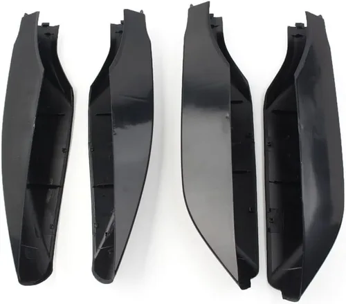 Vista 6 de Rieles de techo negro Cubierta de protección para Toyota Land Cruiser Prado FJ150 2010-2018