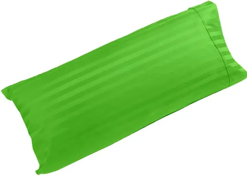 Vista 18 de Funda de almohada corporal de algodón egipcio de 300 hilos, tamaño de rayas de 20 x 54 pulgadas, funda de almohada (20 x 54 pies, beige)