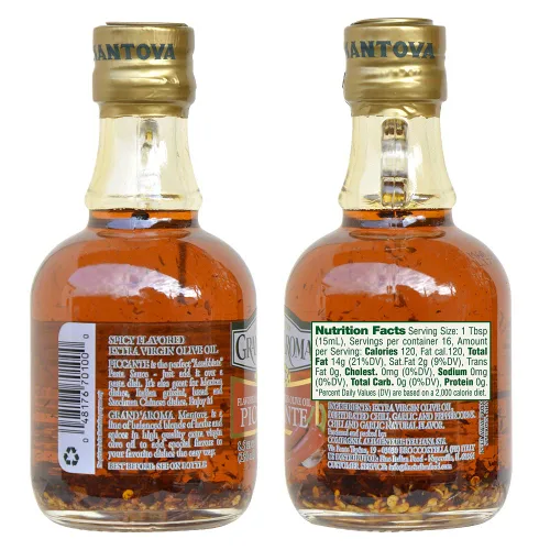 Vista 3 de Mantova Grand'Aroma Piccante Aceite de oliva virgen extra con sabor, fabricado en Italia, prensado en frío, 100% natural, aceite de cocina saludable