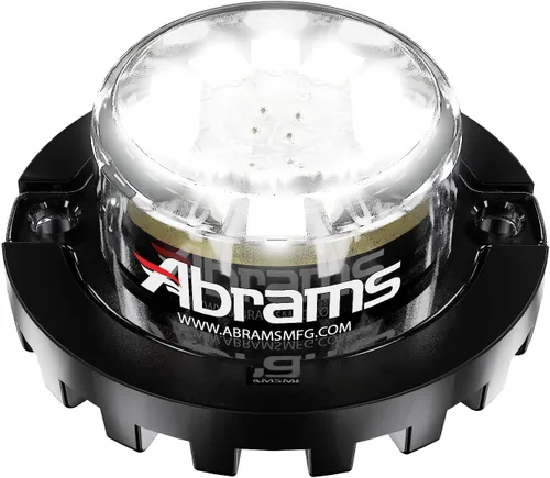 Vista 9 de Abrams. Faros escamoteables LED, Rojo/Azul