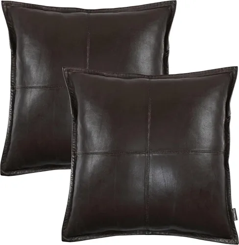 Vista 27 de Funda de almohada de piel de cordero – Funda decorativa para cojín de sofá – Fundas decorativas para sala de estar y dormitorio, 14 x 14 pulgadas