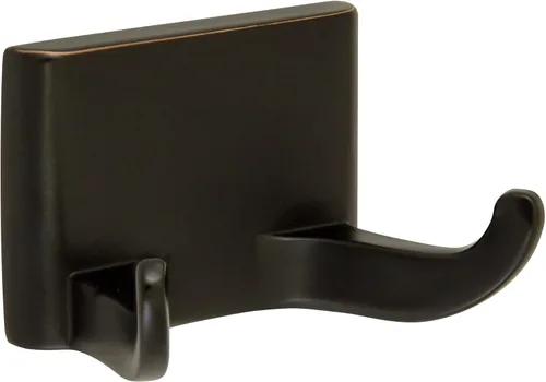 Vista 35 de Design House 544593 Millbridge Gancho Doble para Batas Resistente de Montaje en Pared Hardware de Baño Negro Mate
