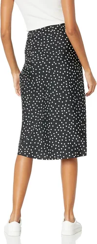 Vista 2 de The Drop - Falda Maya Silky Slip para mujer