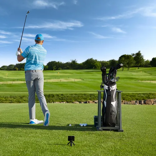 Vista 6 de Garmin Approach R10 Monitor de Lanzamiento de Golf Portátil Lleva Tu Juego a Casa o Practica en el Campo de Práctica Rastrea Métricas, Graba