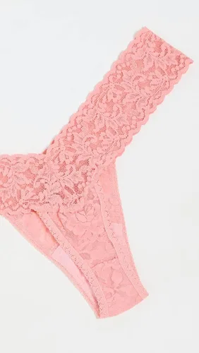 Vista 3 de Hanky Panky Paquete de 5 tangas de tiro bajo de moda