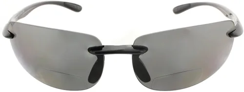 Vista 3 de Maui Isla VidaAnteojos de sol bifocales Rimless Wrap Lectores de Sol ligero TR90marco para hombres y mujeresdisponible en lentes polarizados o