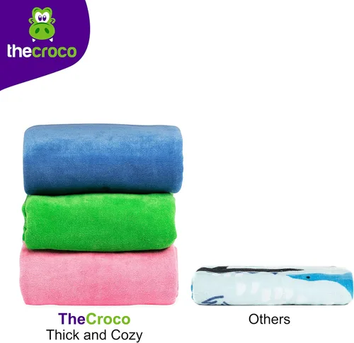 Vista 6 de Toalla de animal con capucha calidad premium: ultra suave, súper absorbente, XL 49 x 28 pulgadas, para niños y bebés, para baño, playa, piscina