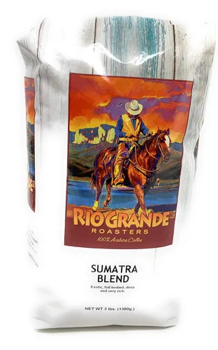 Vista 8 de Rio Grande Roaster Bolsa de café de grano entero con caramelo de 3 libras