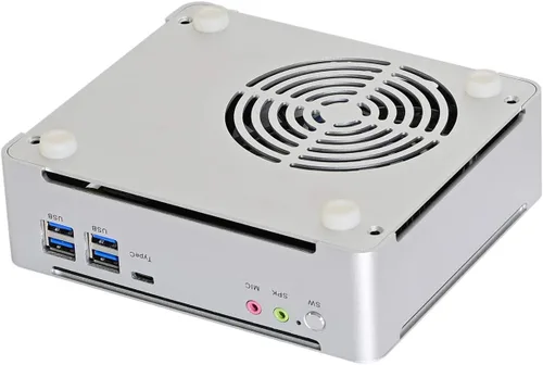 Vista 6 de KINGDEL NC590 Mini PC i5-8300H Procesador, 16GB DDR4 512GB SSD, 4 núcleos 8 hilos 4.00GHz Max Turbo Frecuencia, 6xUSB 3.0 Mini computadora