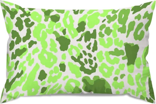 Vista 110 de ArogGeld Funda de almohada para sofá, guepardo y leopardo, estampado de leopardo, funda de cojín decorativa de granja para sala de estar
