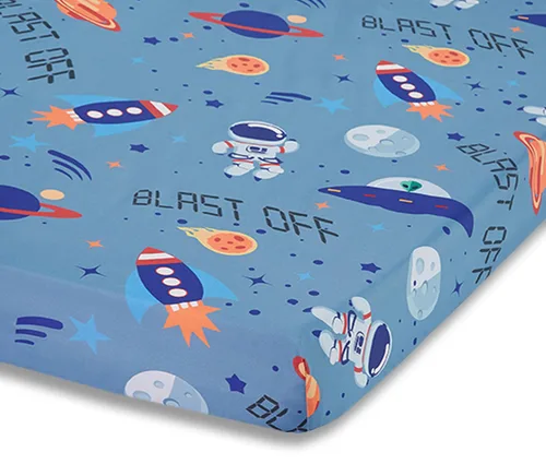 Vista 30 de Everyday Kids Paquete de 2 Sábanas Bajeras para Cuna para Niña, 100% Sábana de Bebé de Microfibra Suave y Transpirable, Se Adapta a Colchones