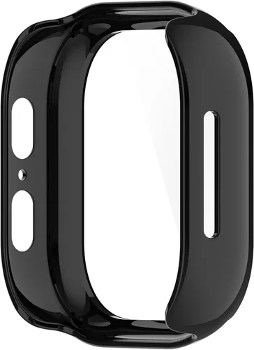 Vista 5 de Disscool Funda de cobertura completa con protector de pantalla compatible con Gizmo Watch 2 de policarbonato duro ultrafino y cristal real, funda