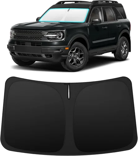 Vista 119 de INSAUTO Accesorios para parasol de parabrisas de ajuste personalizado para Acura RDX 2019-2026, parasol plegable para ventana delantera, reflector