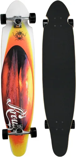 Vista 6 de Moose Krown Kicktail Longboard Completo