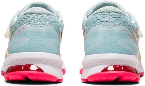 Vista 5 de ASICS Tenis de correr preescolar GT-1000 10 para niños Azul Patchwork