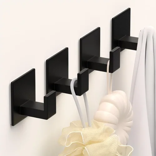 Vista 22 de Ganchos de ventosa para ducha, ganchos de toalla de acero inoxidable para pared de baño, puerta de cristal, cocina, espejo, azulejos, ganchos