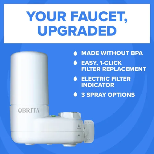 Vista 3 de Sistema de filtración Brita On Tap, Paquete de 10, Blanco