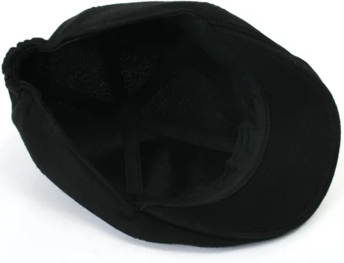 Vista 5 de ililily Gorra plana de algodón suave Newsboy Ivy Stretch Fit Driver Hunting Hat