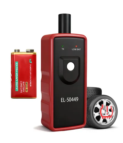 Vista 9 de Herramienta de reaprendizaje para Ford TPMS, FIRSTOOL EL-50449 TPMS, herramienta de reinicio del sensor de presión de neumáticos para Ford Lincoln