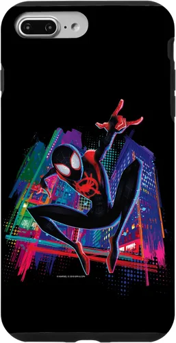 Vista 12 de Marvel Spider-Man Miles Morales Graffiti City - Carcasa para iPhone 17