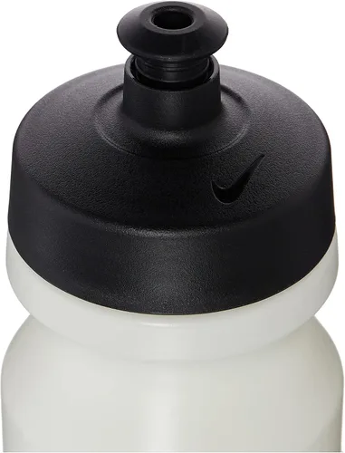 Vista 3 de Nike 2.0 HY6004 Botella de agua, blanco/negro, botella de boca grande de 22 onzas