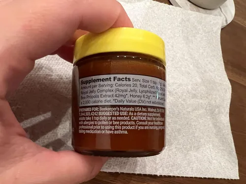 Vista 12 de BEEKEEPER'S NATURALS B.Powered - Alimenta tu cuerpo y mente, ayuda con el apoyo inmunológico, claridad mental, energía mejorada y rendimiento