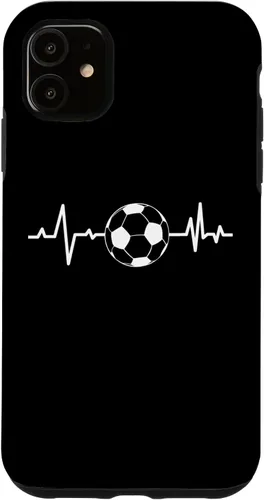Vista 8 de Score Big with Soccer Heartbeat I Love Soccer Enthusiasts - Carcasa para iPhone 17