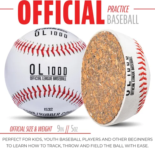 Vista 4 de Franklin Sports OL1000 Practice Baseballs
