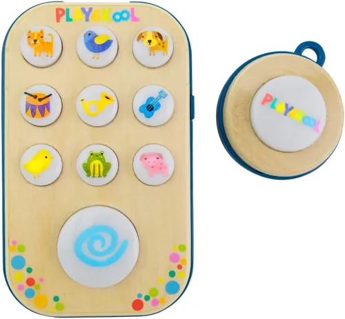 Vista 2 de Playskool Little Wonders Gimme-A-Ring - Teléfono de juguete - Deja mensajes telefónicos para bebé - A partir de 6 meses