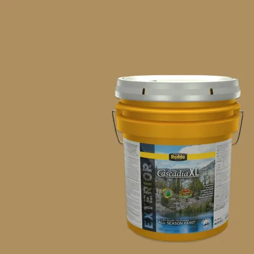 Vista 132 de Rodda Paint CASCADIA XL Pintura e imprimación satinada exterior en uno, cuarto de galón, resistencia industrial