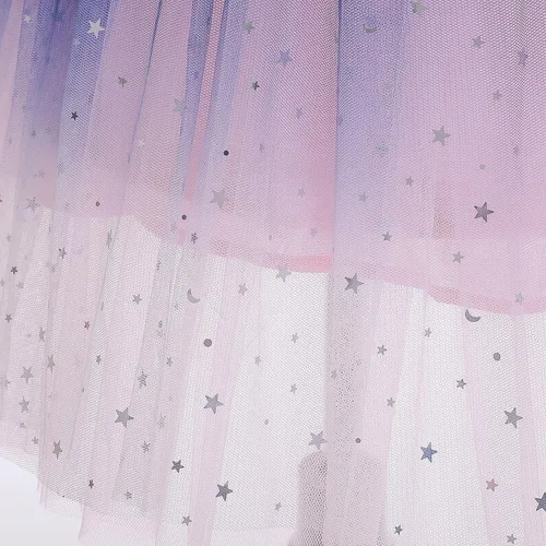 Vista 6 de Vestidos de princesa para niñas, vestidos de niña de las flores para vestidos de fiesta de boda, vestidos de fiesta para niñas de 2 a 10 años