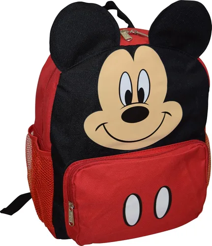 Vista 2 de Mochila escolar de Mickey Mouse Disney Big Face de 14