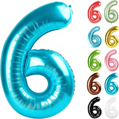 Vista 354 de Globo negro del número 0 de 40 pulgadas – globo número 0, decoraciones