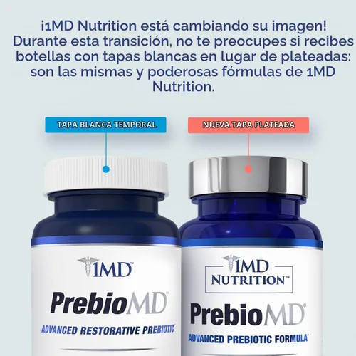 Vista 6 de 1MD Nutrition PreBioMD - Prebiótico con PreforPro® Apoya la digestión saludable y las bacterias beneficiosas