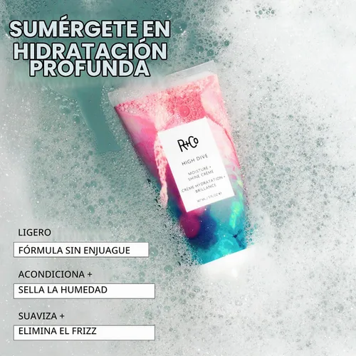 Vista 3 de R+Co High Dive Moisture and Shine Cream, Deep Hydration