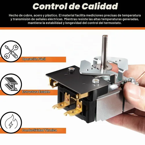 Vista 6 de Termostato compatible con SA-465-36 para plancha Star Max