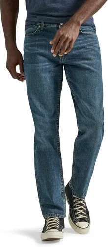 Vista 20 de Lee - Pantalones vaqueros rectos de ajuste relajado para hombre Azul hielo.