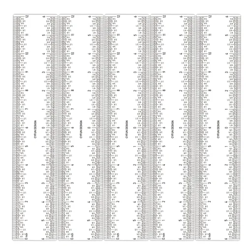 Vista 10 de 10 reglas cuadradas en T transparentes de 6 pulgadas/5.9 in, en pulgadas y métricas, regla cuadrada en T, transparente, regla en T