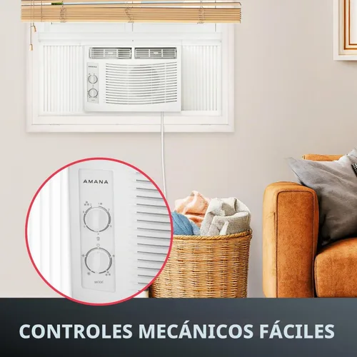 Vista 4 de Amana Aire acondicionado de ventana de 5,000 BTU, enfría hasta 150 pies