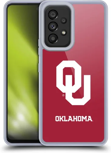 Vista 8 de Head Case Designs Officially Licensed University of Oklahoma OU Digital Camouflage Soft Gel Case Compatible with Samsung Galaxy A53 5G (2022)